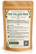 The Village Nine™ | Premium 9-Herb Botanical Tea Blend with Soursop, Burdock, Sheep Sorrel & Slippery Elm | 1 oz