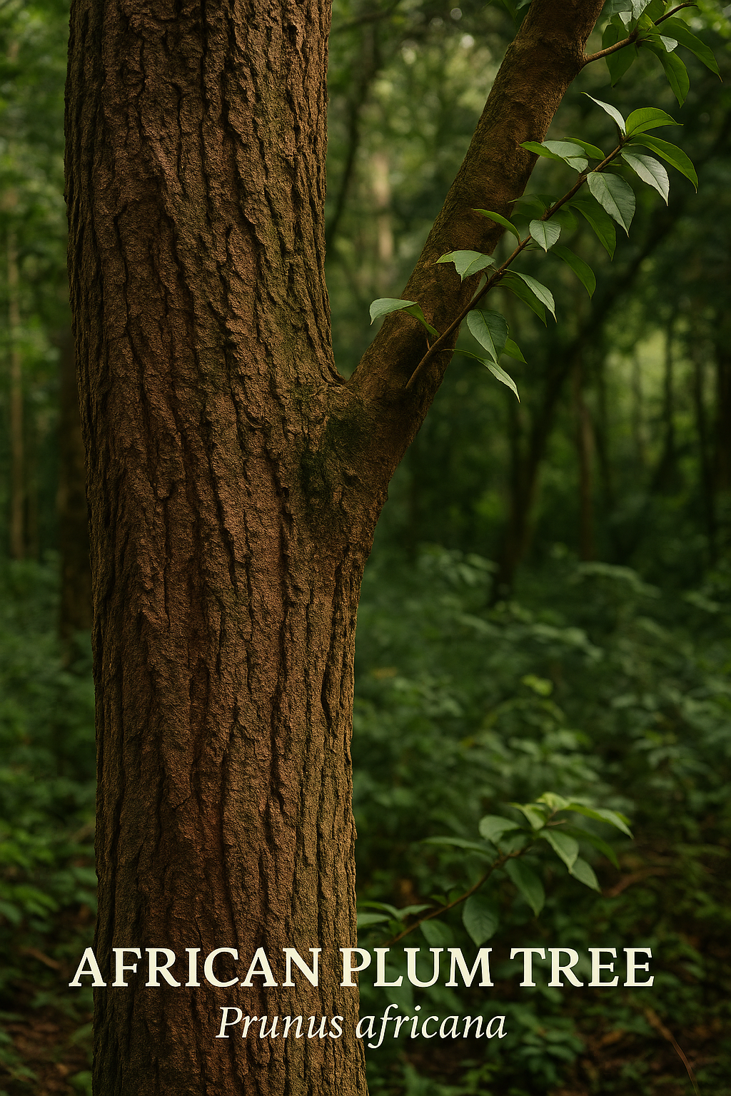 Organic Pygeum Bark Powder / Prostatic, Urinary Health 1 ounce