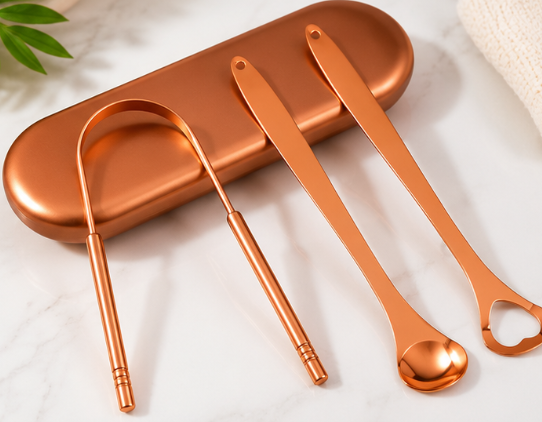 The Healing Village 21  Pure Copper Oral Renewal Set