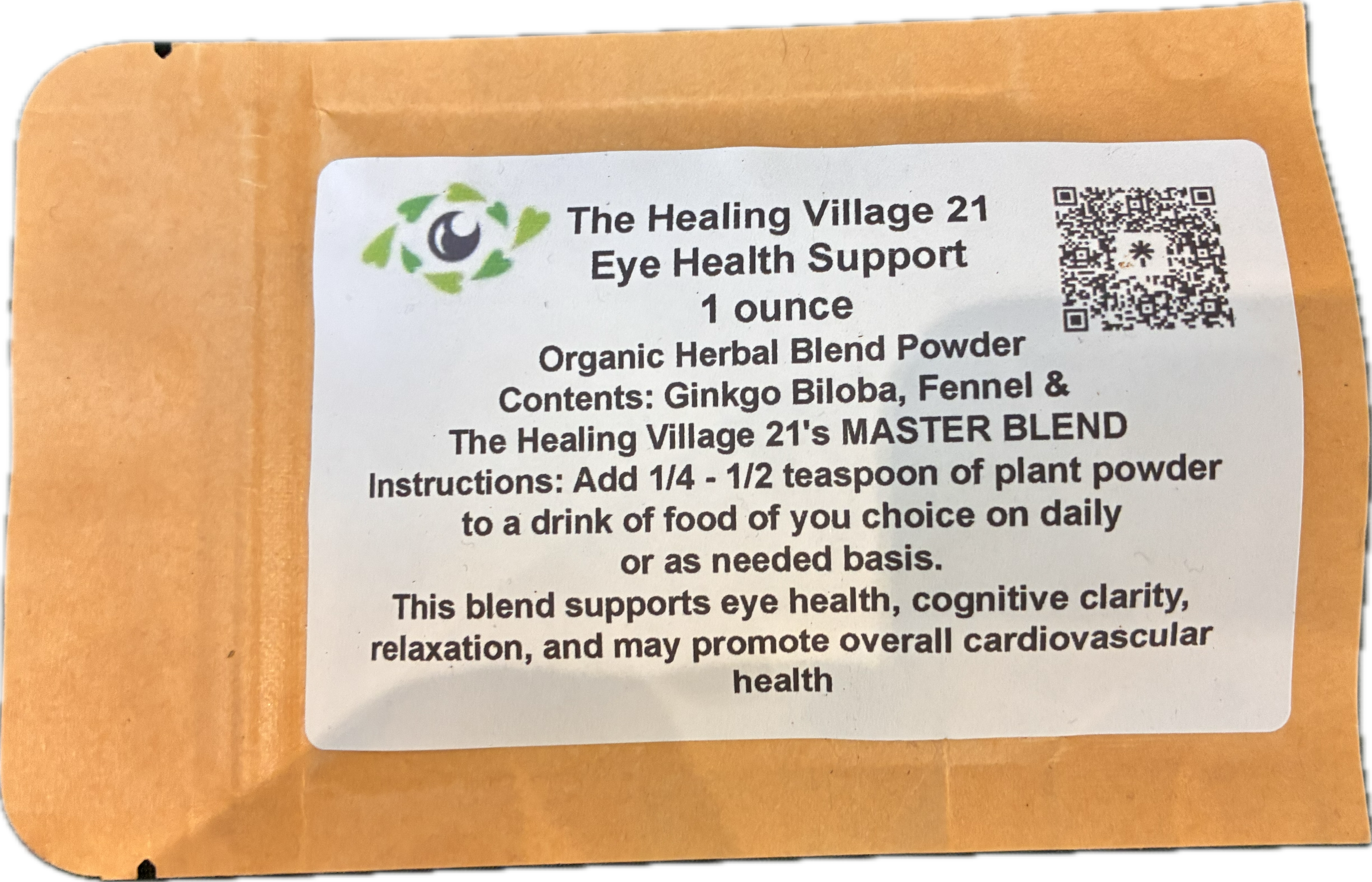 Vision & Mind Botanical Blend  Eye Health • Brain Clarity • Circulation Support