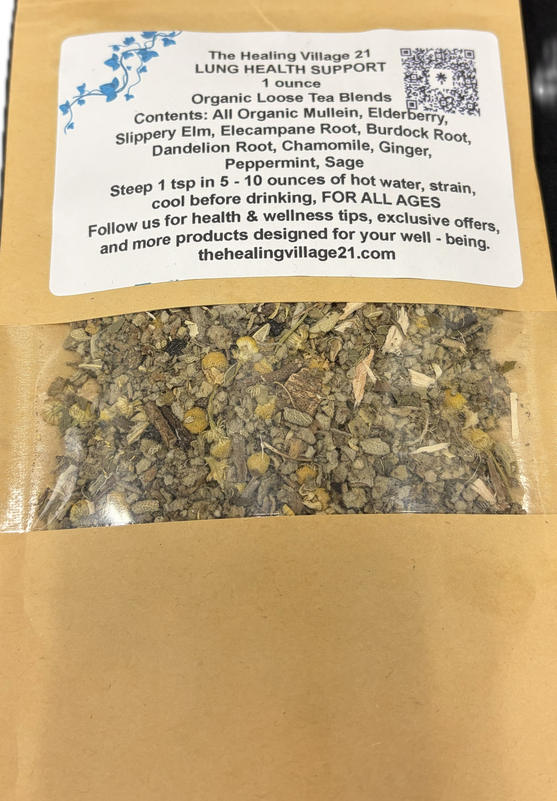 Organic Lung Support Herbal Tea