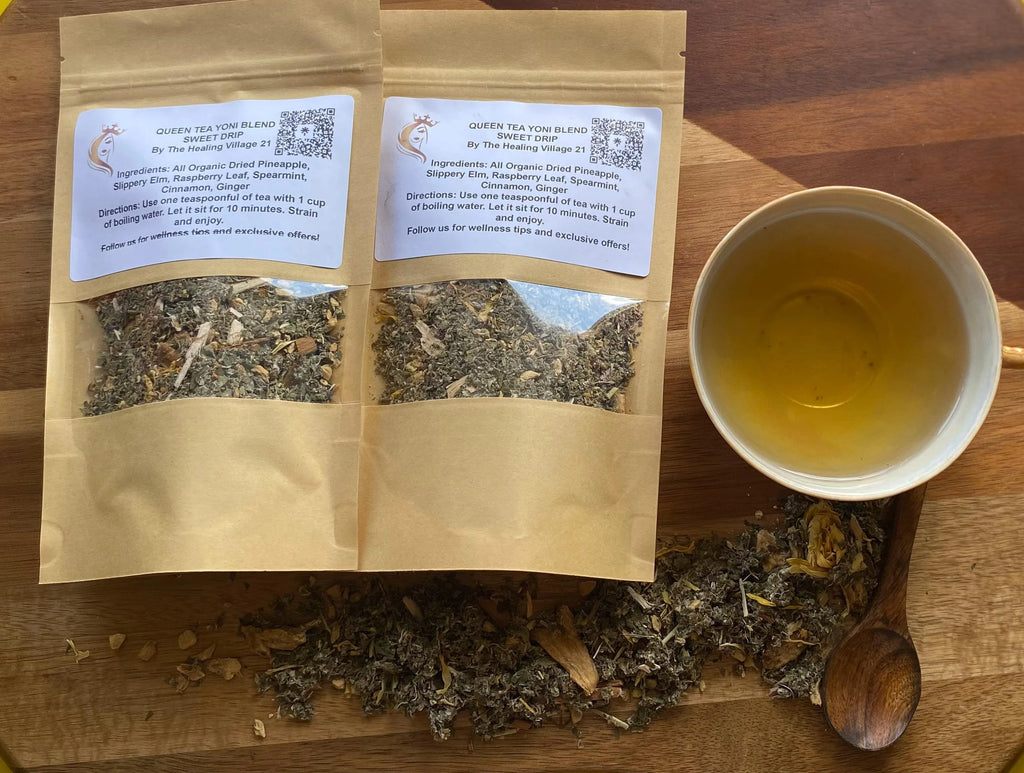 Queen Tea™ Yoni Blend - Sweet Drip  Feminine Hydration • Balance • Radiance - FREE SHIPPING